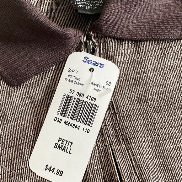 Pierre Cardin Brown Polo Shirt - Picture 8 of 10